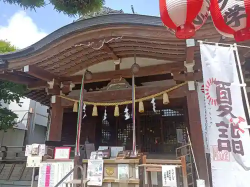 鳩森八幡神社の本殿・本堂