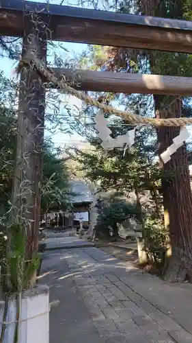 大胡神社の鳥居