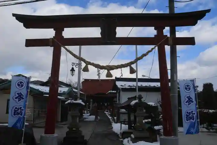 大鏑神社の鳥居