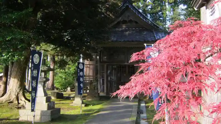 越後國二宮 二田物部神社の本殿・本堂