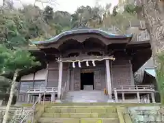 阿治古神社の本殿