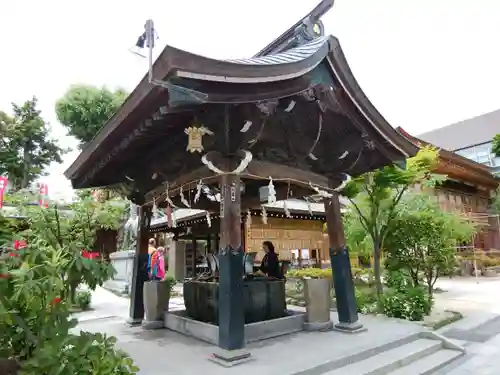 櫛田神社の手水舎