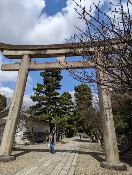 御香宮神社の鳥居