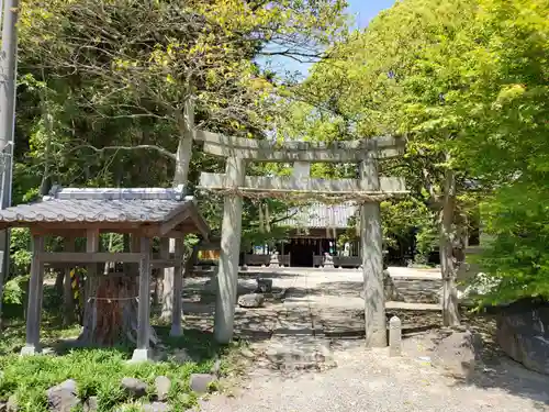 国岡愛宕神社の鳥居