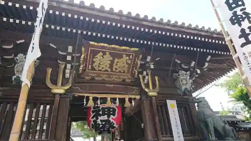 櫛田神社の山門