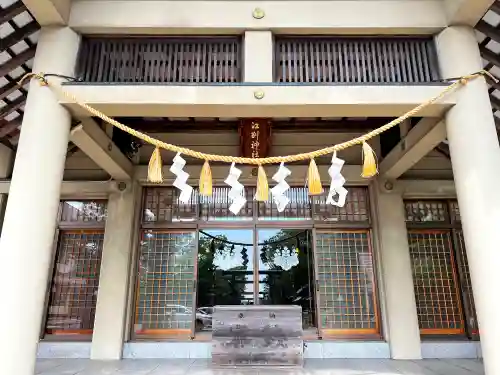 江別神社の本殿・本堂
