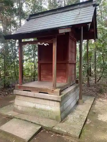 神明神社の本殿