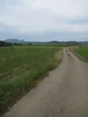 裏つくば、恋瀬川沿いの神社(茨城県)