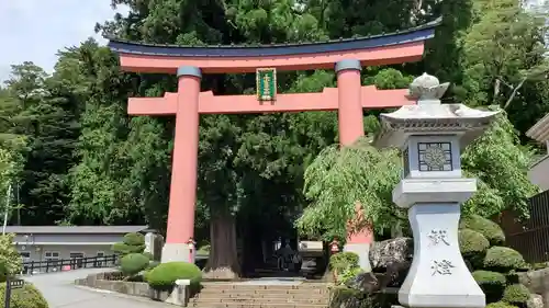 河口浅間神社の鳥居