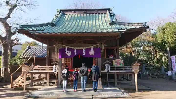 久里浜八幡神社の本殿・本堂