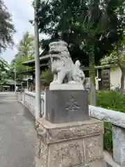 深見神社の狛犬