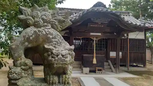 須佐之男神社の狛犬