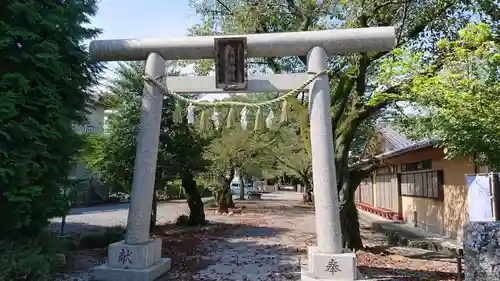 廣瀬神社の鳥居