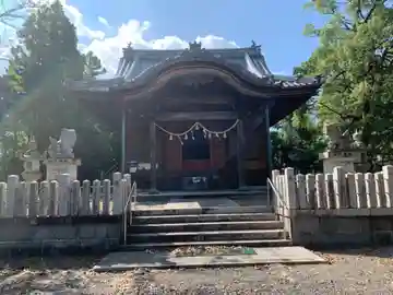 田代神社の本殿・本堂