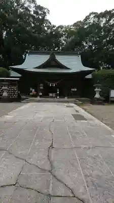 都萬神社の本殿・本堂