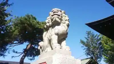 狭山神社の狛犬