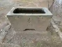 熊野神社の手水舎