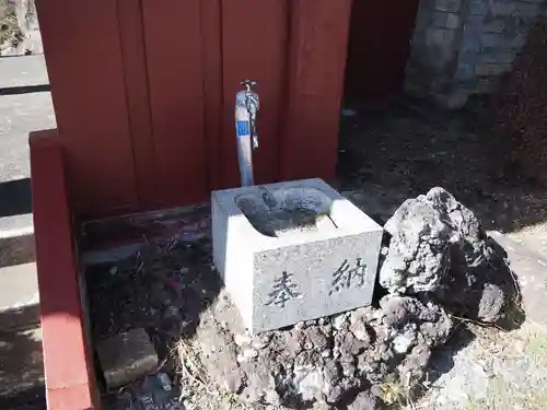 大室山浅間神社の手水