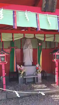 山田天満宮の像