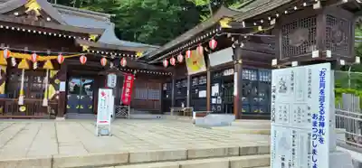 福島縣護國神社の本殿・本堂
