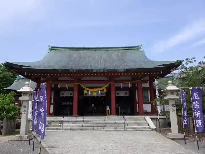 魚津神社の本殿・本堂