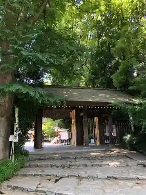 阿佐ヶ谷神明宮の山門・神門