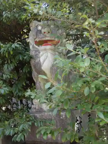 意賀美神社の狛犬