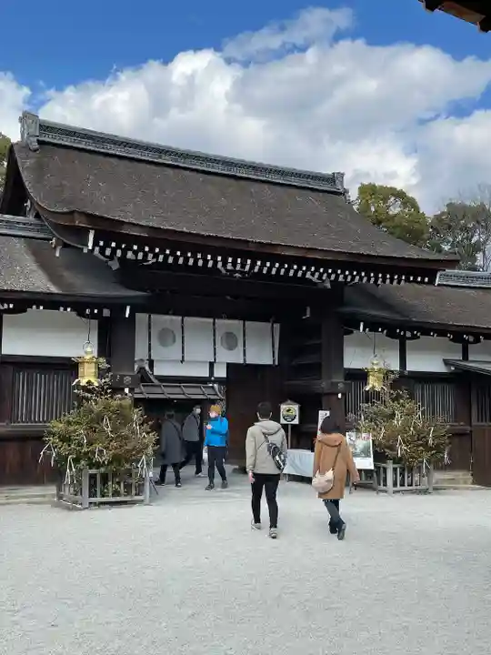 賀茂御祖神社(下鴨神社)の山門・神門