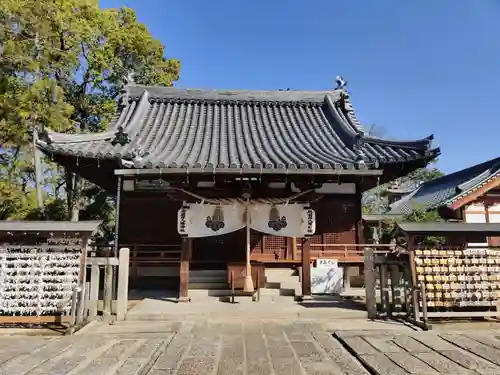 烏須井八幡神社の本殿・本堂