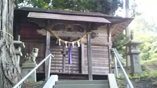 姫神嶽神社の本殿・本堂