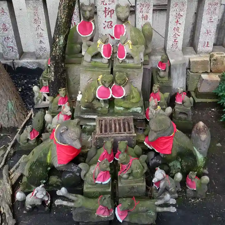 笠間稲荷神社 東京別社の狛犬