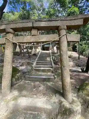 早瀧比咩神社の鳥居