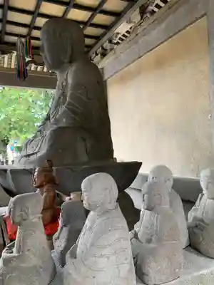 追分地蔵尊の仏像