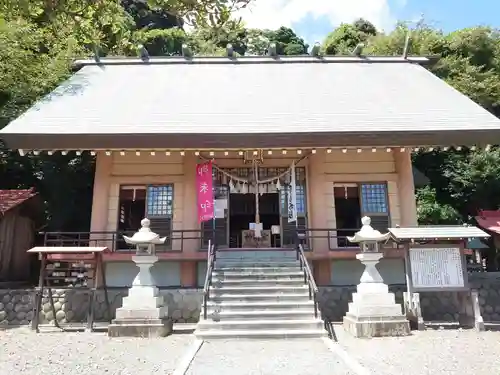 片岡神明宮の本殿・本堂