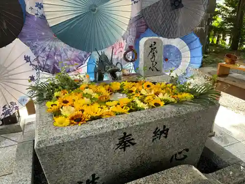 札幌諏訪神社の手水舎