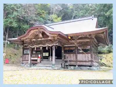 上一宮大粟神社の本殿・本堂