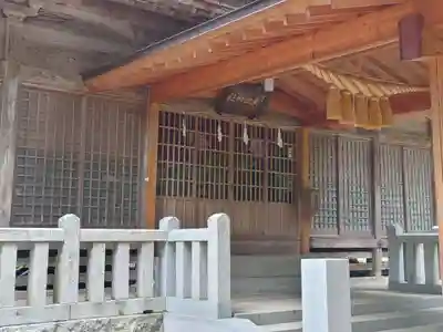 來次神社の本殿・本堂