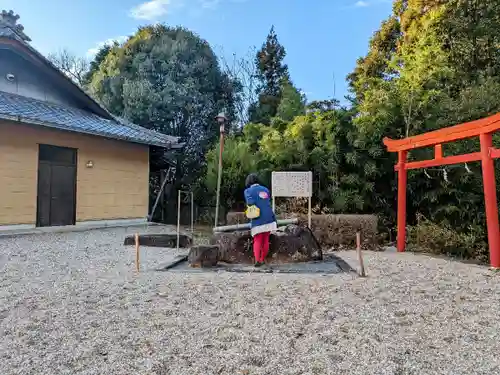 曽野稲荷神社の手水