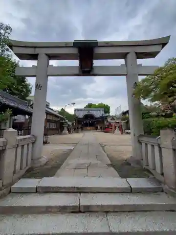 門真神社の鳥居