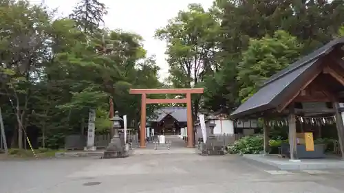 旭川神社の鳥居