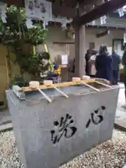 蛇窪神社の手水