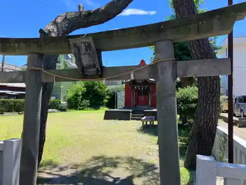 賽神社の鳥居