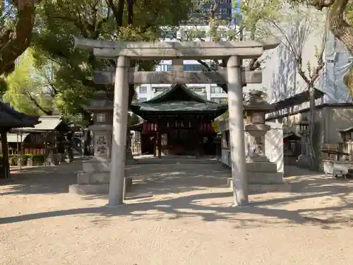 大阪天満宮の鳥居