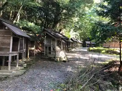 元伊勢内宮 皇大神社の末社・摂社