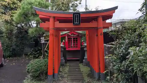 北原稲荷神社の鳥居