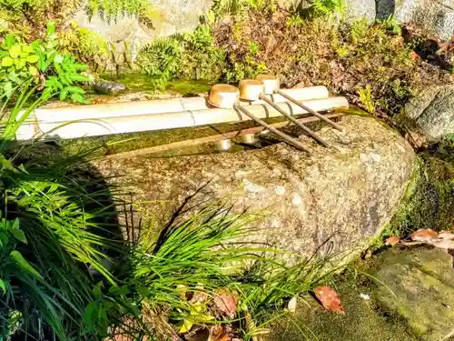 八幡社（白沢八幡神社）の手水舎