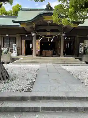 高津宮の本殿・本堂