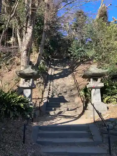 法華堂跡（源頼朝墓・北条義時墓）の景色