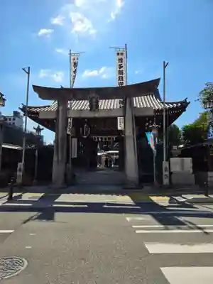 櫛田神社の鳥居
