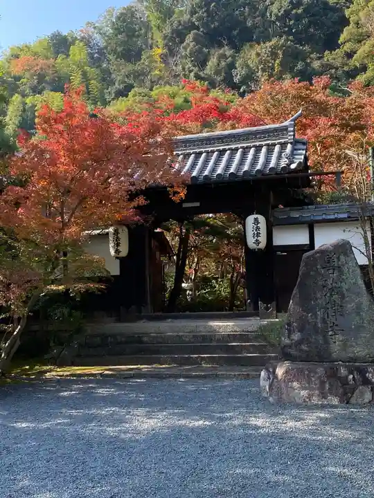 善法律寺の山門・神門